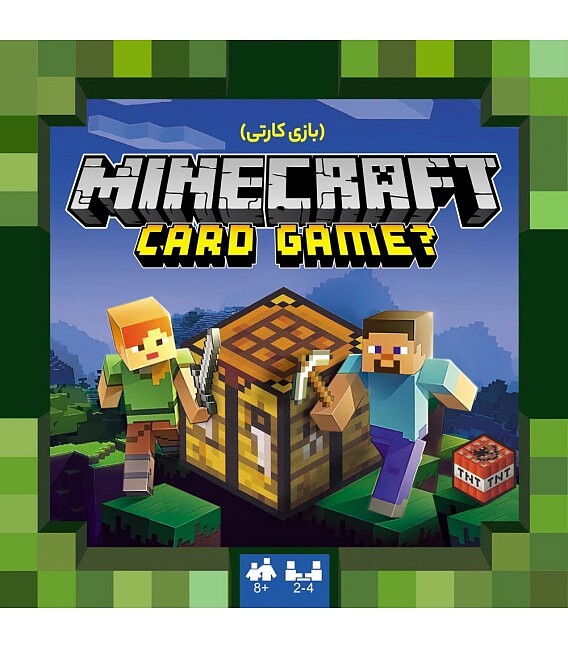  بازی ماینکرفت کارتی (Minecraft card Game) | مدل Mr.Gamer