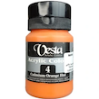 رنگ اکریلیک وستا کد 4 (Cadmium Orange Hue) حجم 250 میل 