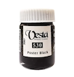 رنگ گواش وستا کد 530 (poster Black) حجم 30 میل | vesta