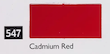 رنگ گواش وستا کد 547 (CadmiumRed) حجم 30 میل | vesta