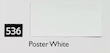 رنگ گواش وستا کد 536 (poster White) حجم 30 میل | vesta