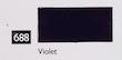 رنگ گواش وستا کد 688 (Violet) حجم 30 میل | vesta
