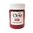 رنگ گواش وستا کد 547 (CadmiumRed) حجم 30 میل | vesta