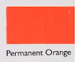 رنگ گواش وستا کد 493 (permanent orange) حجم 30 میل | vesta