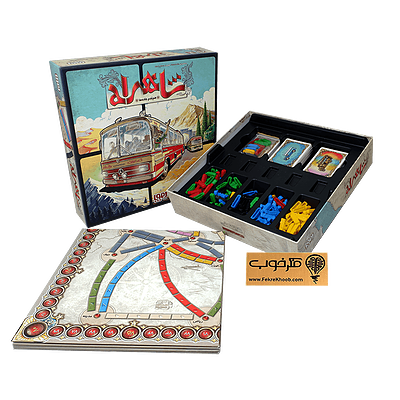  بازی شاهراه (Ticket to Ride) | مدل هوپا