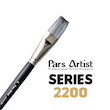 قلم مو تخت دسته بلند پارس آرتیست (کد 2200) سایز 4 | PARS ARTIST