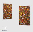 دفترچه ته چسب پالتویی میکرو کد J1 - سایز (21*14) | MICRO