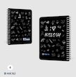 دفترچه سیمی علوم A6 میکرو کد J61 - سایز (15*11) | MICRO