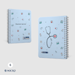 دفترچه سیمی علوم A6 میکرو کد J61 - سایز (15*11) | MICRO