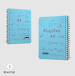 دفترچه سیمی علوم A6 میکرو کد J61 - سایز (15*11) | MICRO