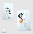 دفترچه ته دوخت اروپایی میکرو کد J3 - سایز (20*14) | MICRO