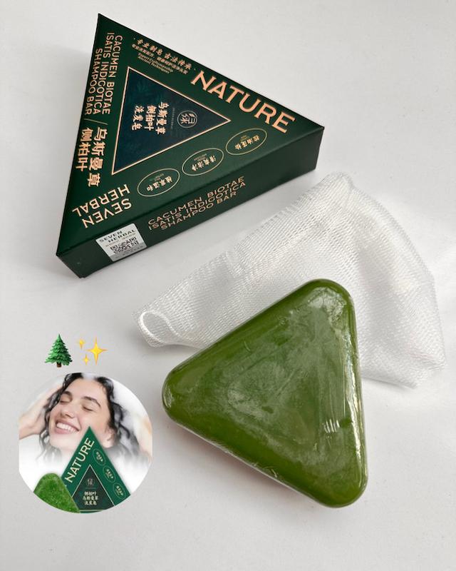صابون مثلثی SEVEN HERBAL بدن و مو