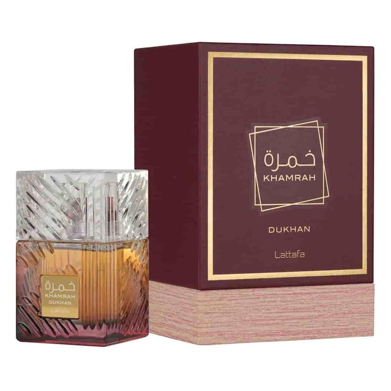 ادکلن خمره دخان لطافه Lattafa Khamrah Dukhan حجم ۳۰ میلی لیتر