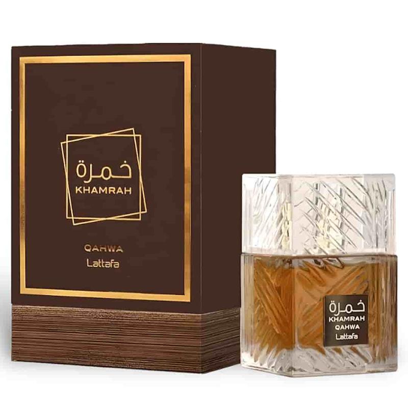 ادکلن خمره قهوه لطافه Khamrah Qahwa Lattafa حجم ۳۰ میلی لیتر اورجینال