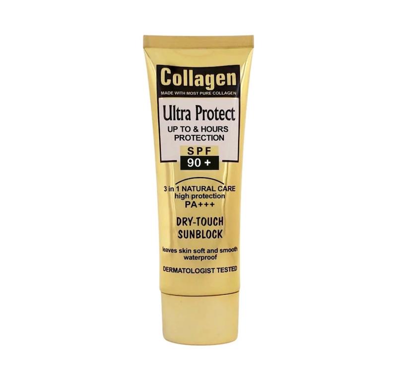 ضدآفتاب کلاژن SPF90 ووکالی Wokali مدل Collagen Ultra Protect