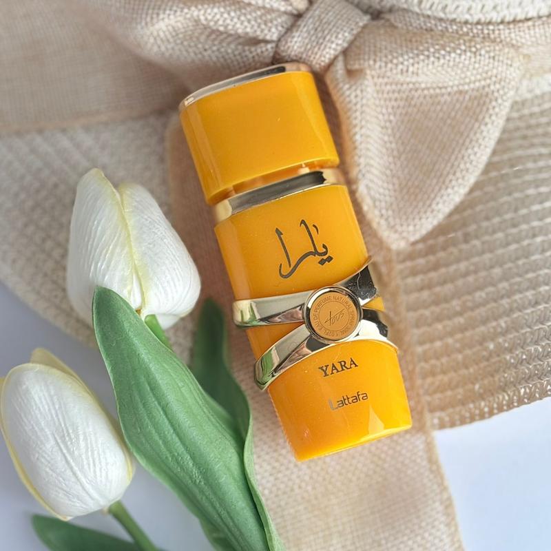 عطر زنانه مینی لطافه مدل یارا توس (نارنجی) – 30ml