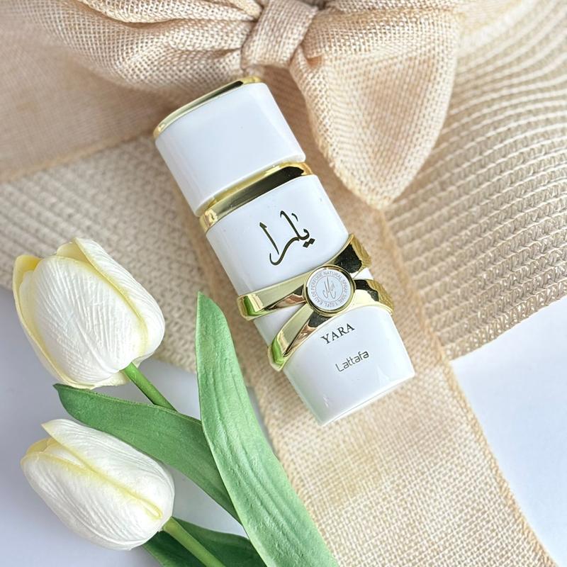عطر زنانه مینی لطافه مدل یارا موی (سفید) – 30ml
