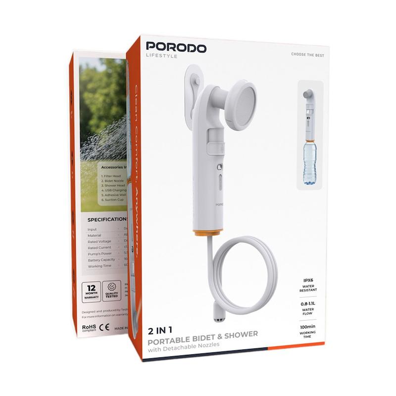 Porodo Lifestyle 55w Portable Bidet 