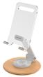 Porodo Transparent Mobile Stand - White