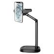 Porodo Telescopic Desktop Lazy Bracket - Black