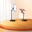 Porodo Telescopic Desktop Lazy Bracket - Black