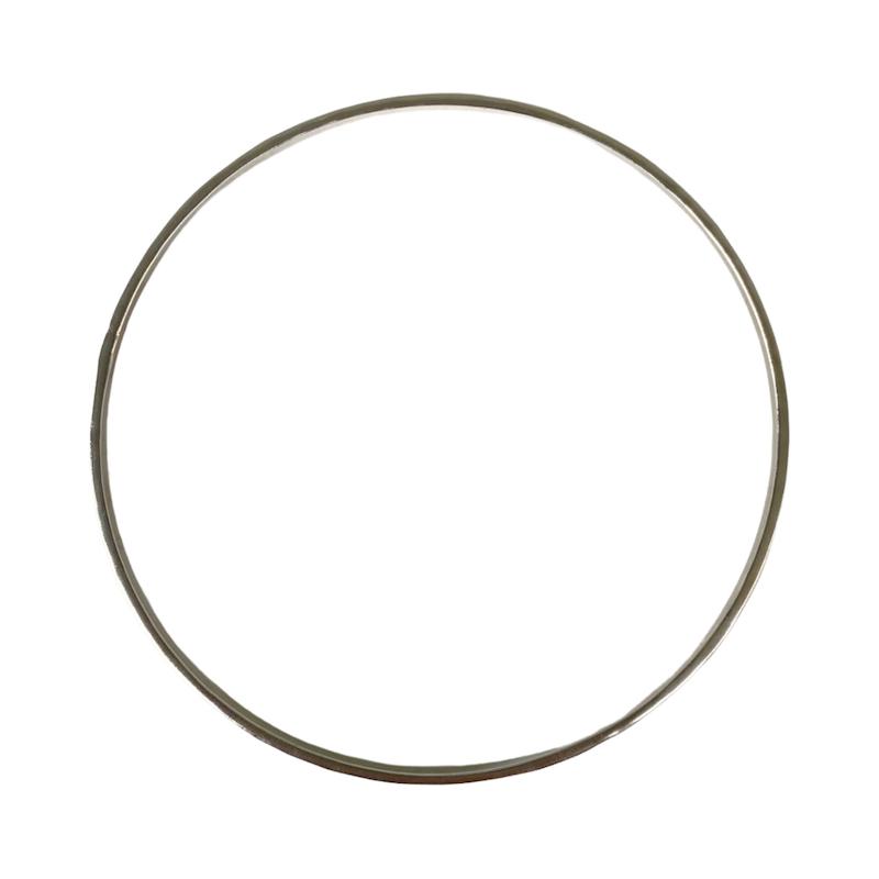 النگو ساده تخت نقره