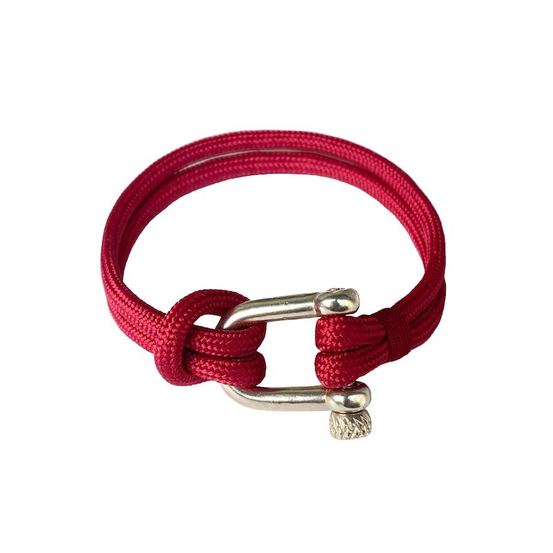 دستبند قفل پیچی نقره