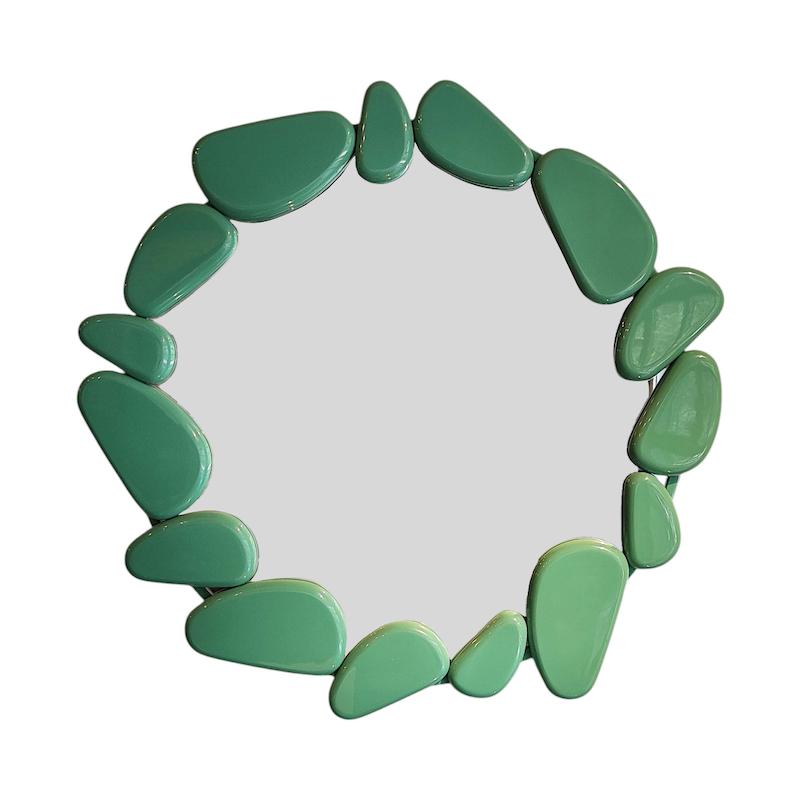 آینه گرد دیواری