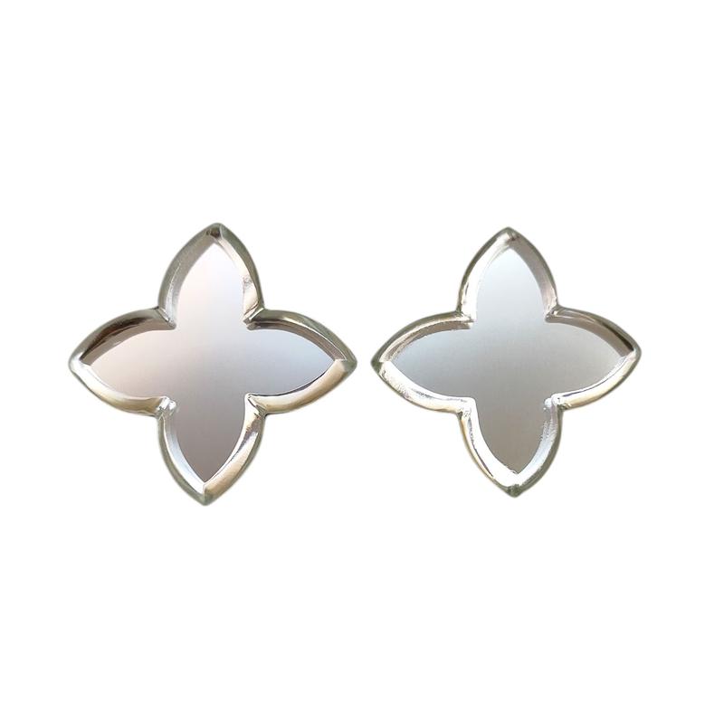 گوشواره آینه ای