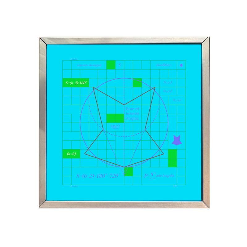 قاب گره چوب خط