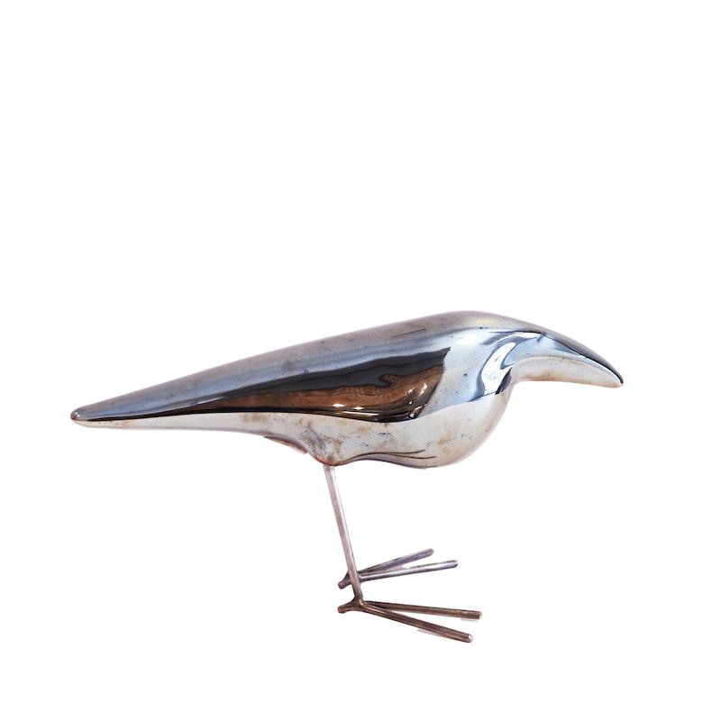 مجسمه کلاغ دانا 