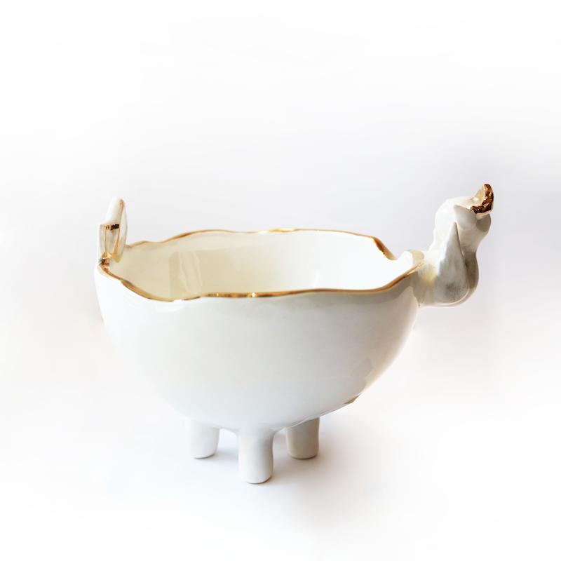 کاسه پایه دار کوچک