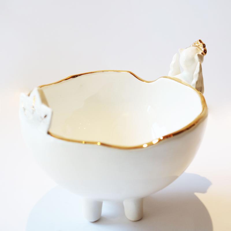 کاسه پایه دار کوچک