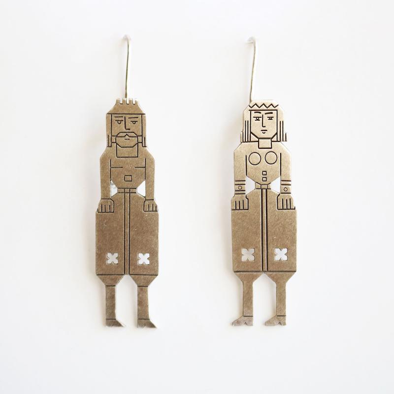 گوشواره دو پیکر