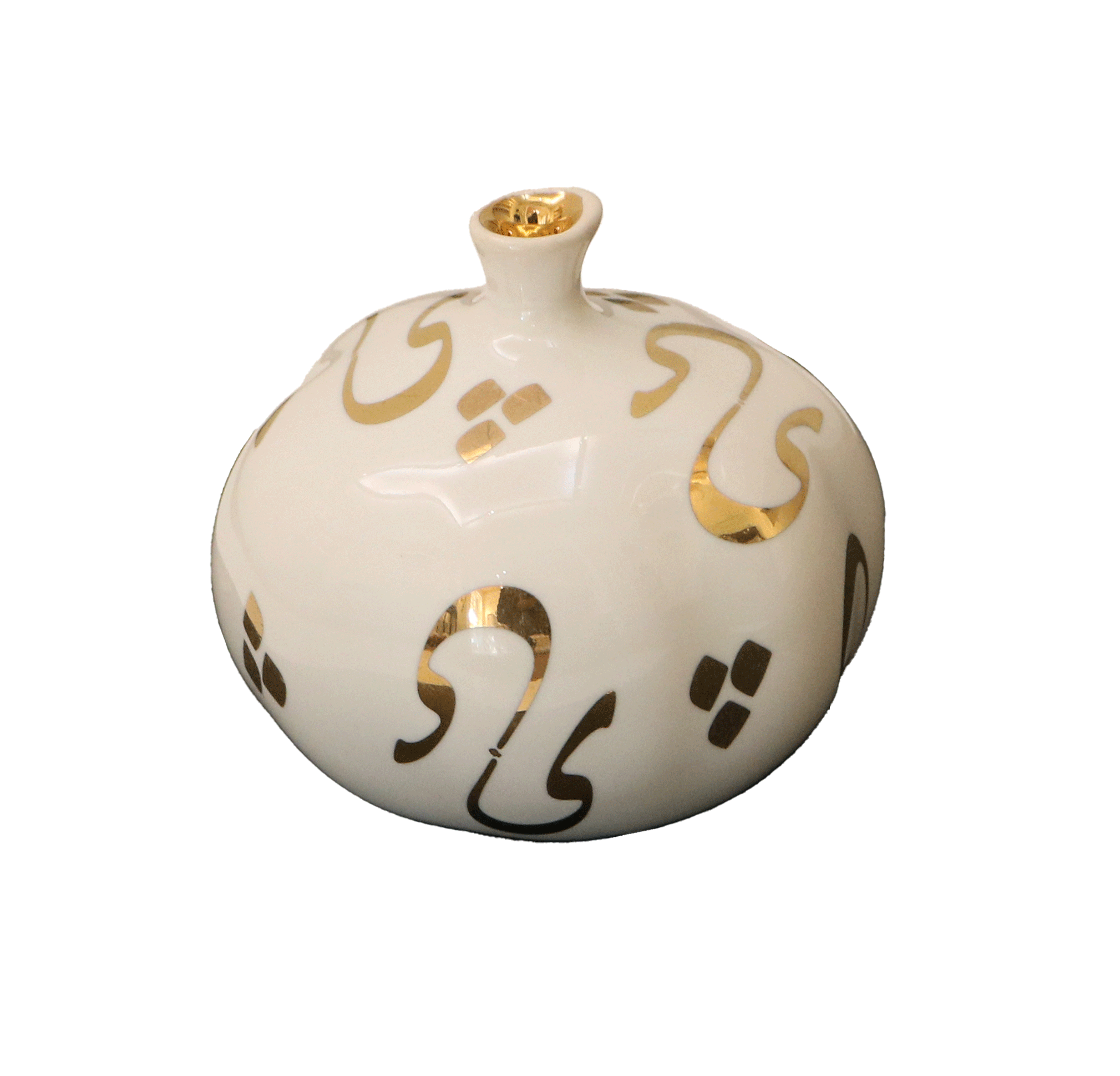 انار کلیگرافی طلایی متوسط