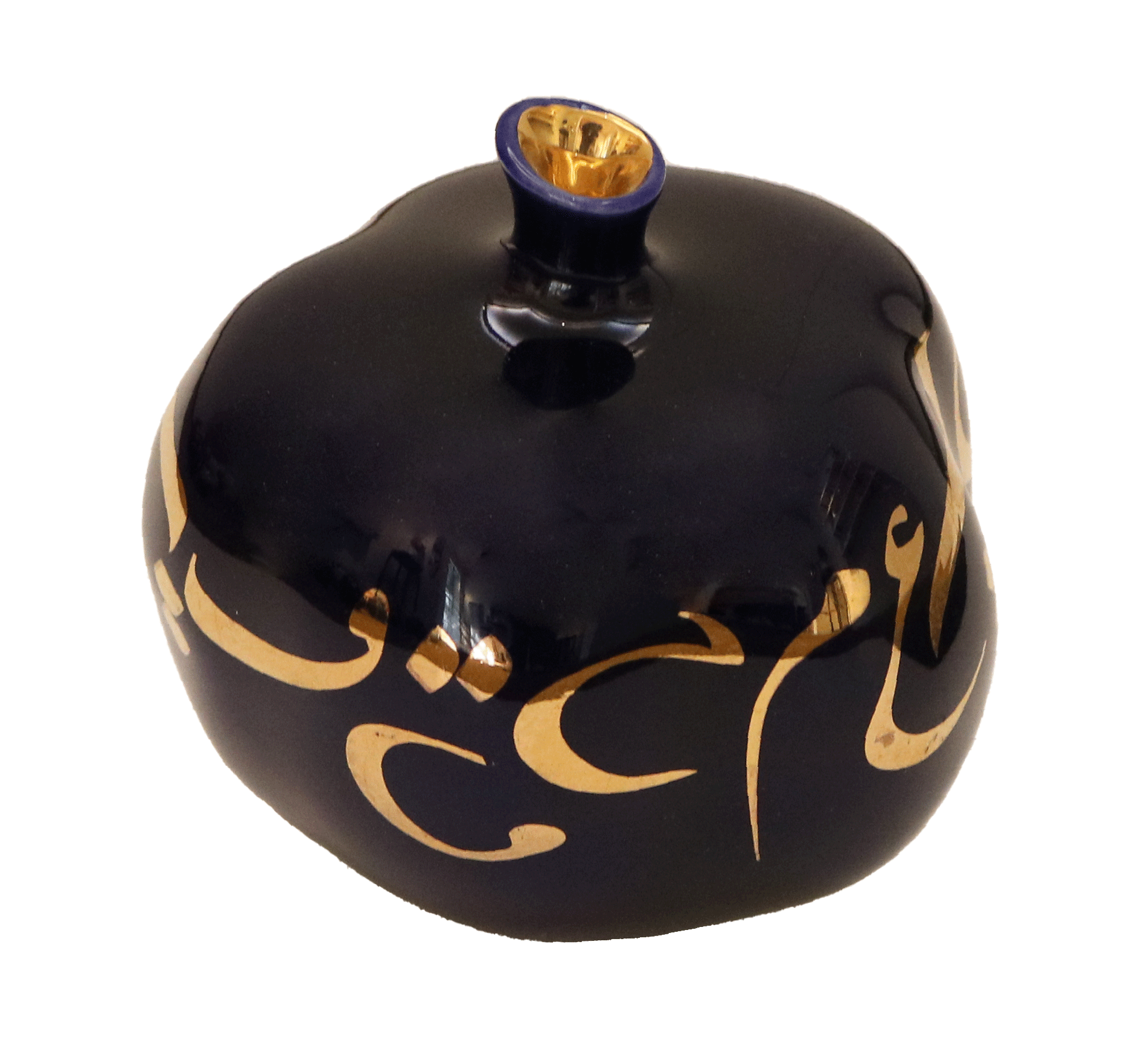 انار کالیگرافی طلا