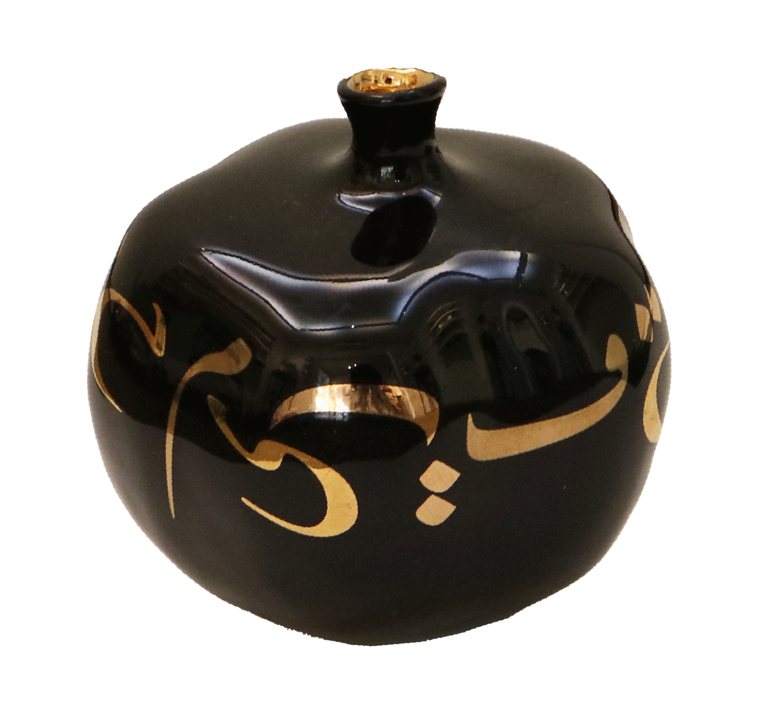 انار کالیگرافی طلا