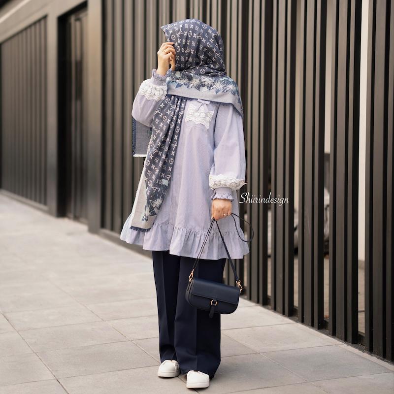 تونیک طرح راه راه