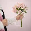 شومیز سفید یقه پاپیونی