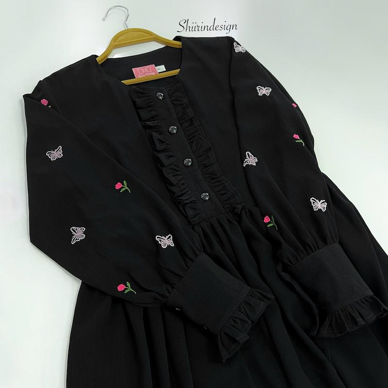 پیراهن گلدوزی