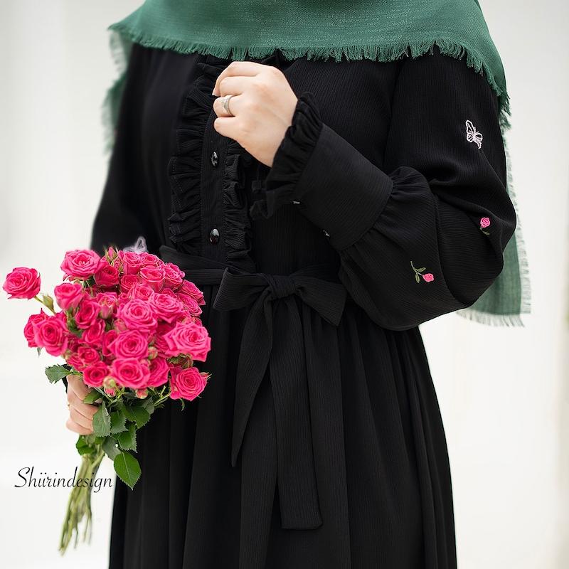 پیراهن گلدوزی
