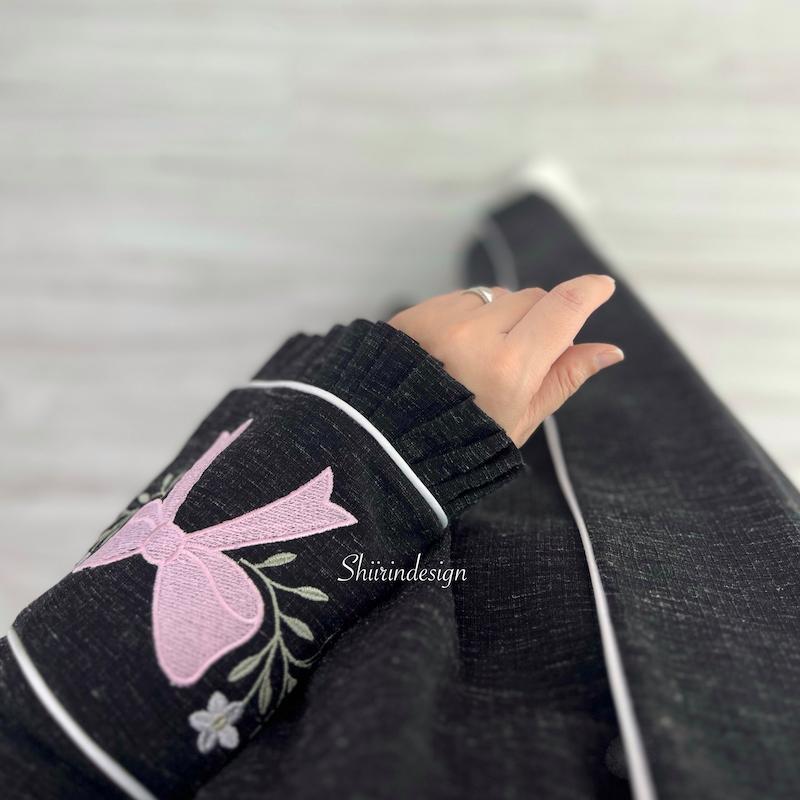 عبا پاپیون مشکی