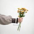 پیراهن چهارخونه قهوه ای
