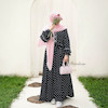 پیراهن خالدار سرمه ای