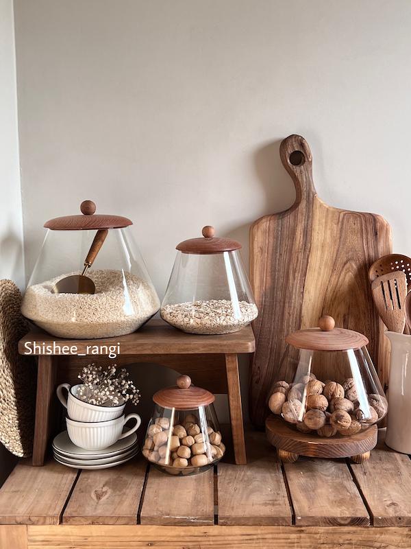 بانکه های درب چوبی گیلاس 