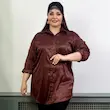 شومیز ترمه | جنس ساتن زارا کد 1033