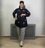 شلوار شافل بگ طوسی پایین ریش کد 1032