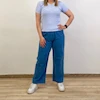 شلوار طرح جین فول کش آبی وارداتی کد 1029