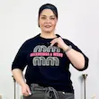 تیشرت MIU MIU نگین دار کد 1014