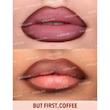 خط لب رنگ but first coffee 